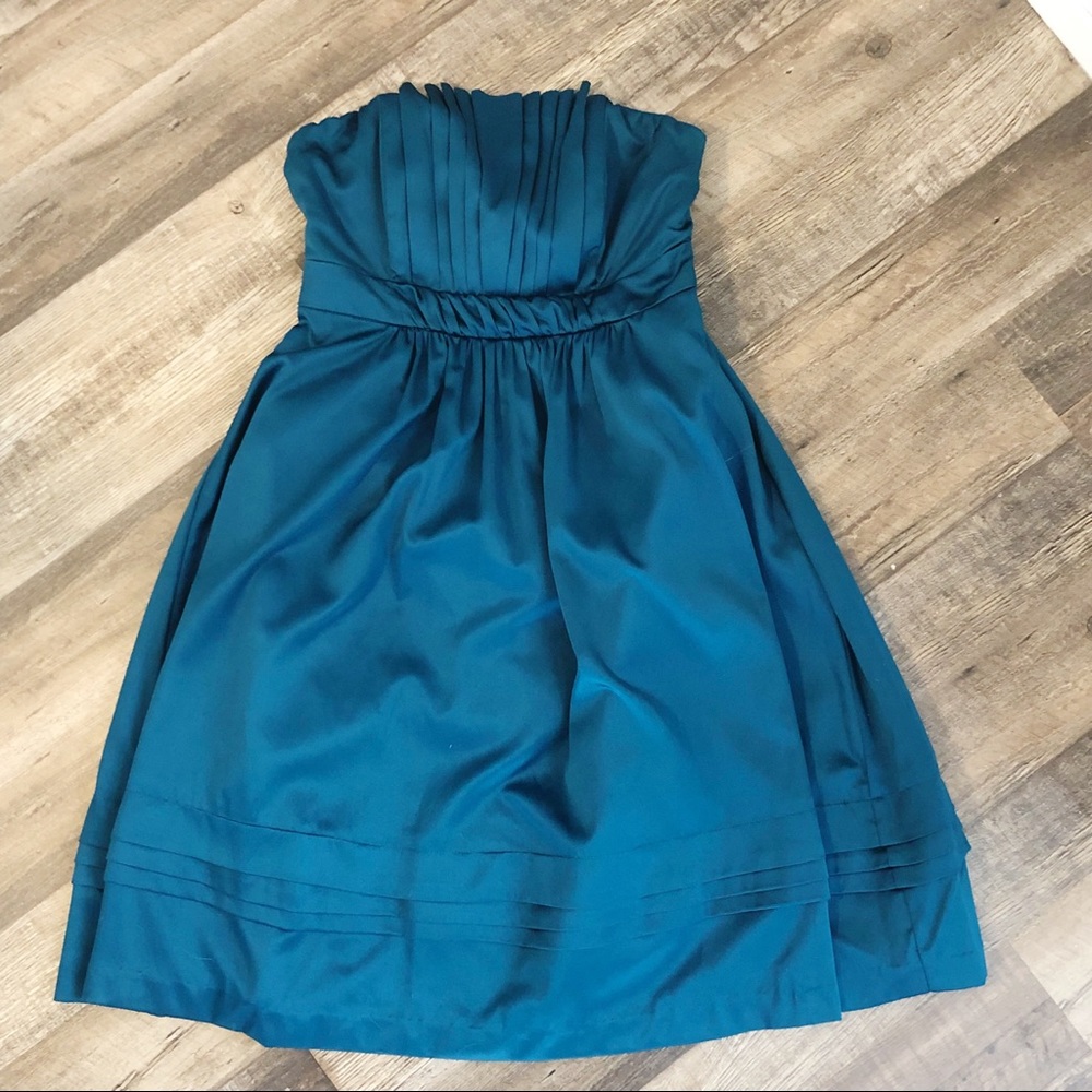 The Limited teal dress
